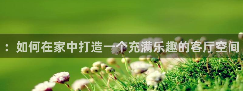 杏宇体育注册：：如何在家中打造一个充满乐趣的客厅空间